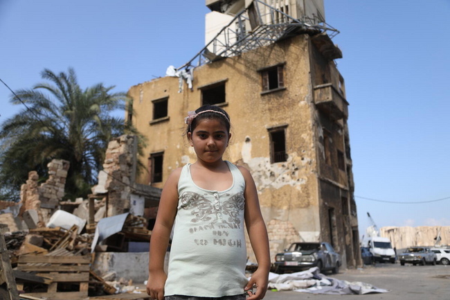 children at risk six months after blast